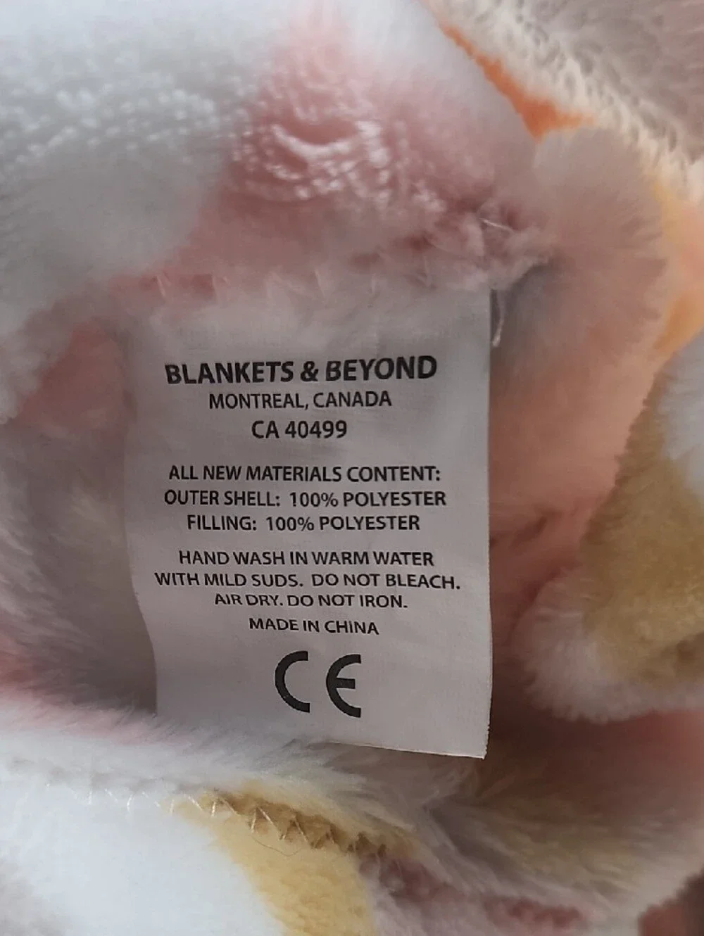 BLANKETS & BEYOND Pink Girls Bunny Lovey Blanket